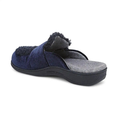 Gemma II Mule Slippers Navy Blazer Velvet