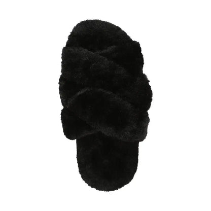 Peppa Open Toe Slipper Black
