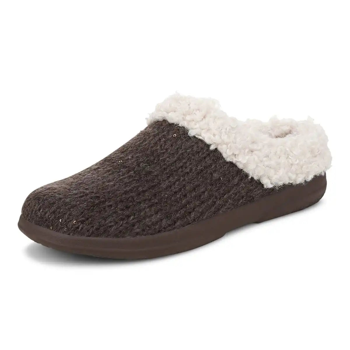 Cheyenne Mule Slipper Chocolate Metallic