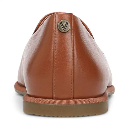 Willa 2.0 Slip on Flat Tan Leather