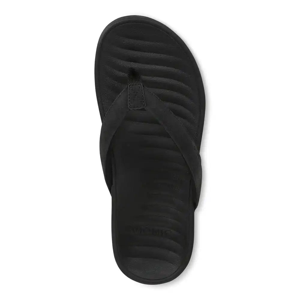 Beach Tomales Toe Post Sandal Black