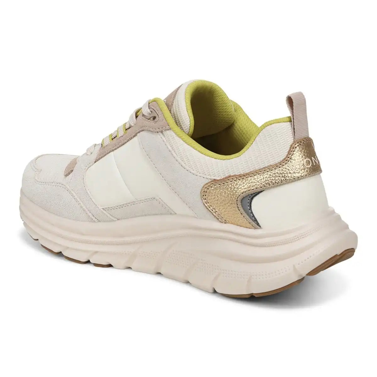 Walk Max Skyline Sneaker Ivory Gold