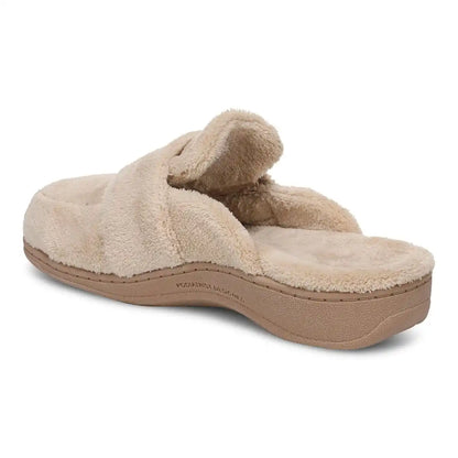Gemma II Mule Slippers Tan Terry