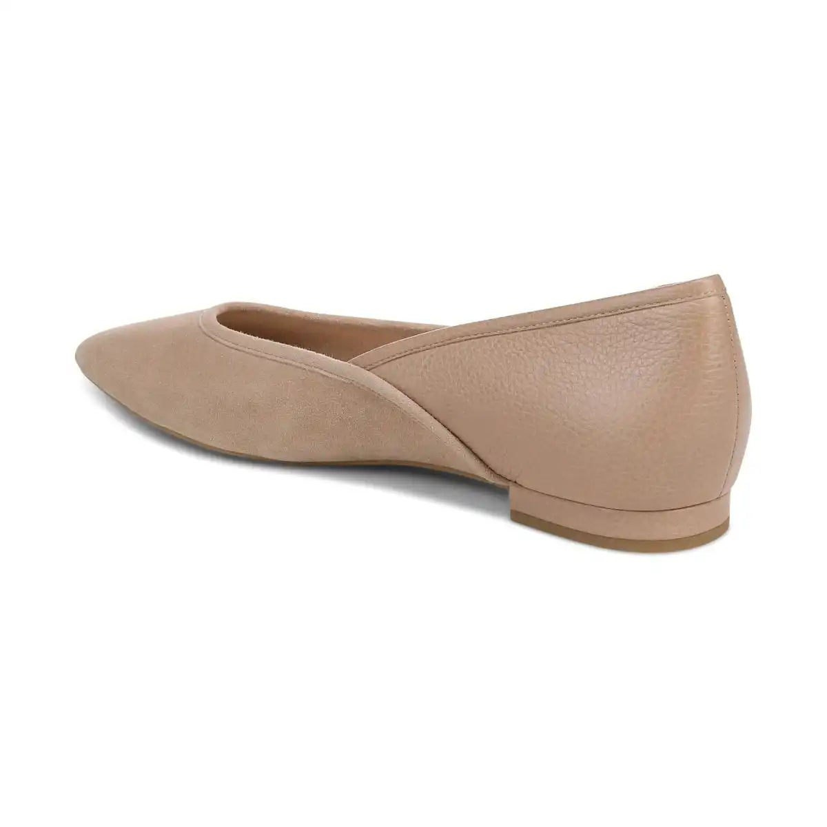 Gracia Ballet Flat Gunmetal Leather