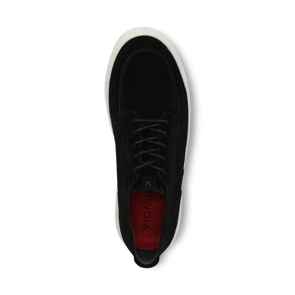 Men's Carter Oxford Lace Up Sneaker Black Suede