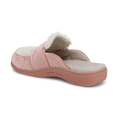 Gemma II Mule Slippers Light Pink Velvet