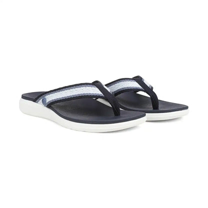 Beach Indigo Toe Post Sandal Navy Blazer Multi