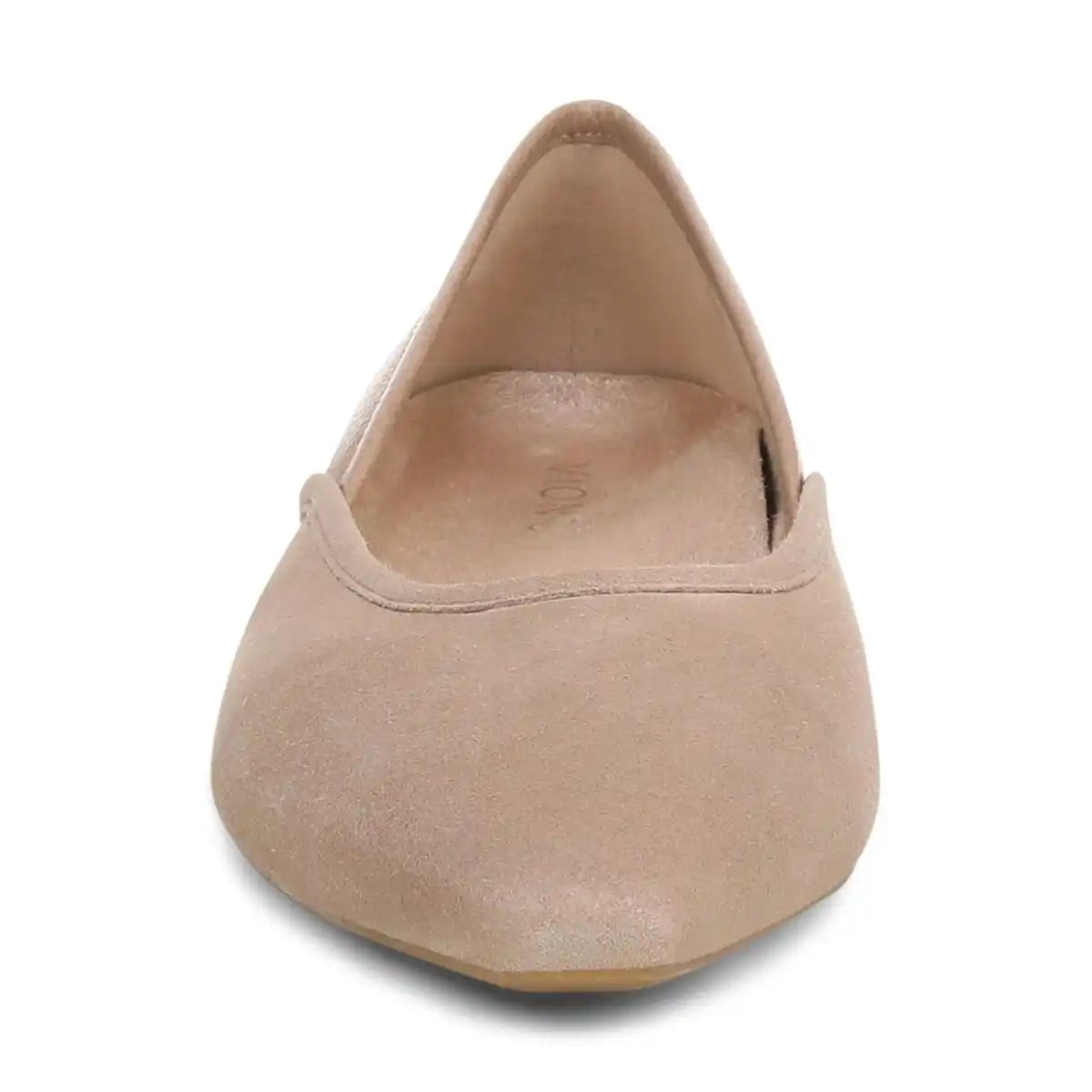 Gracia Ballet Flat Gunmetal Leather