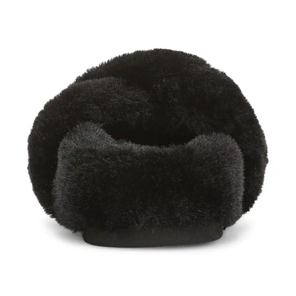 Peppa Open Toe Slipper Black