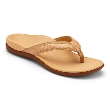 Tide II Toe Post Sandal Gold Cork