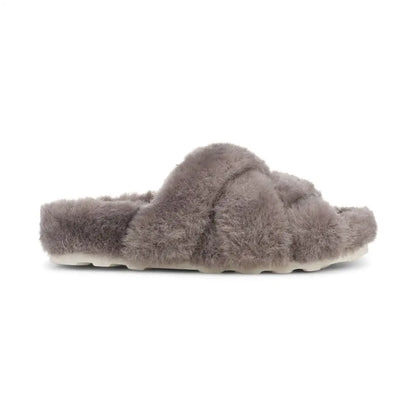Peppa Open Toe Slipper Dark Grey