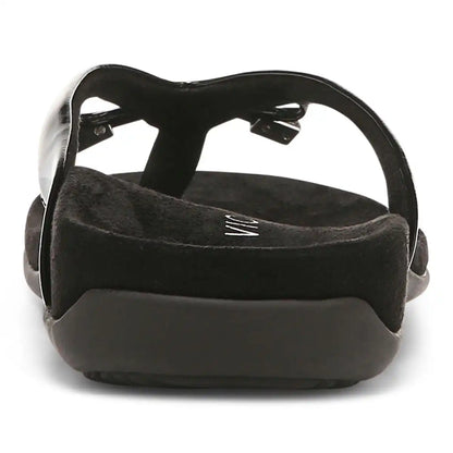 Bella Toe Post Sandal Black