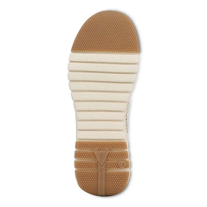 Uptown Sneaker Ivory Python Print Leather