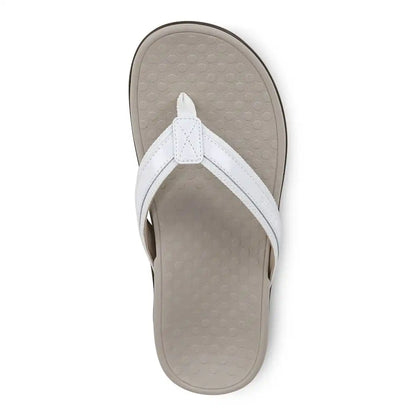 Tide II Toe Post Sandal White