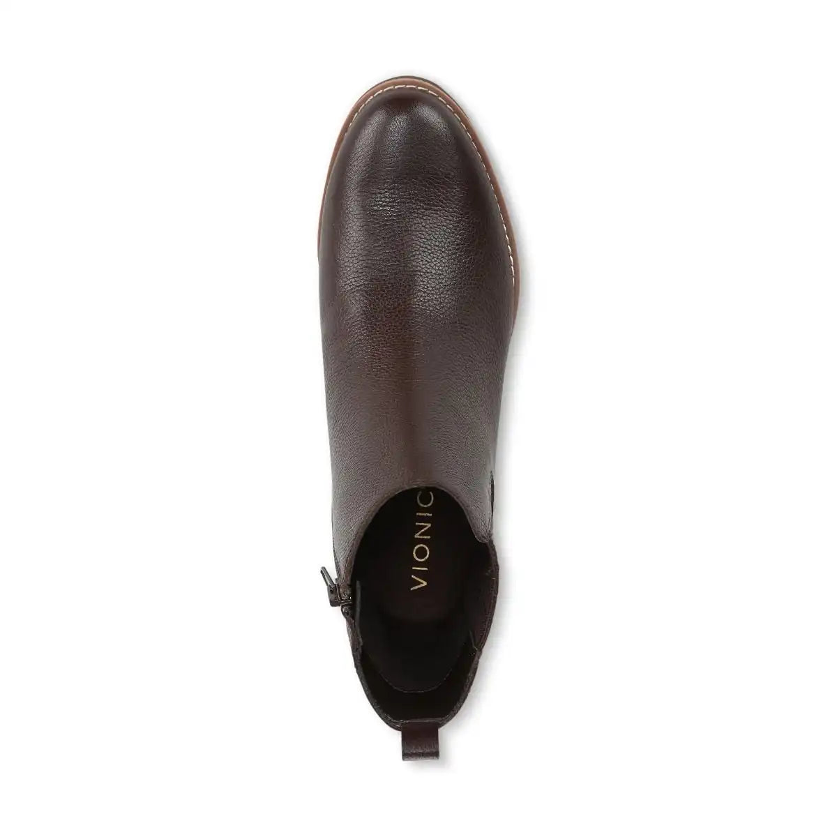 Aria 2.0 Wedge Ankle Bootie Dark Brown Leather
