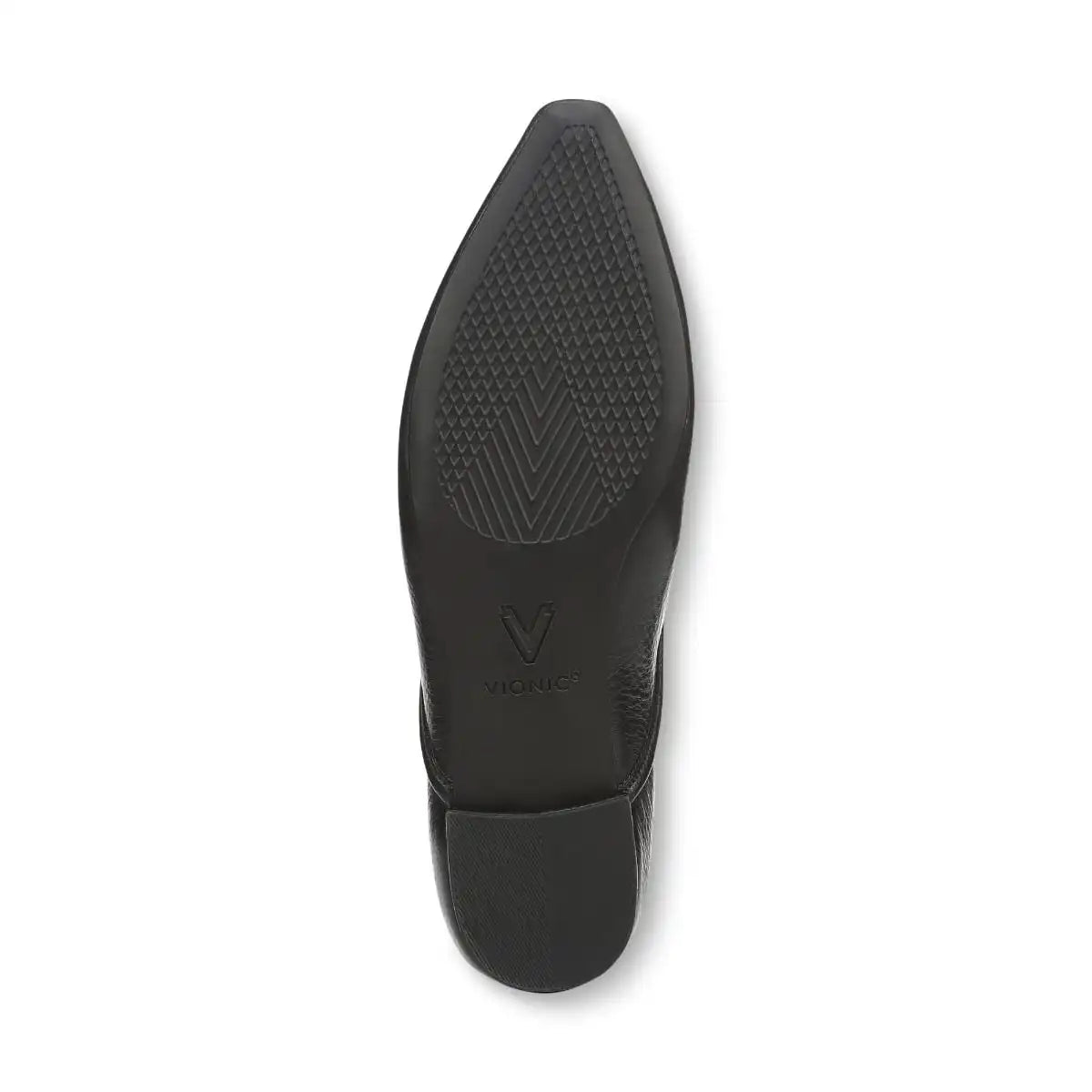 Gracia Ballet Flat Black Leather