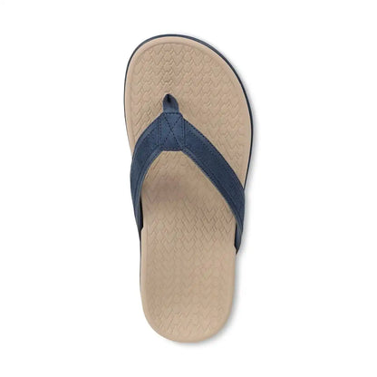 Tide 2.0 Toe Post Sandal Dark Denim Suede