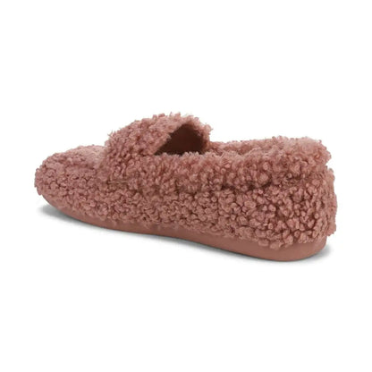 Snuggle Slipper Cinder Rose Shearling