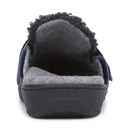 Gemma II Mule Slippers Navy Blazer Velvet