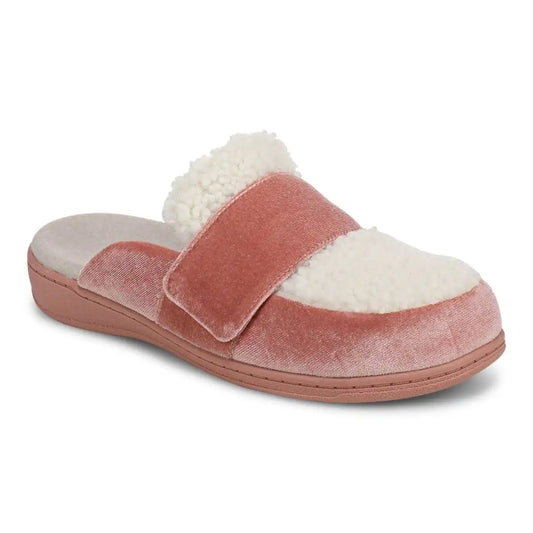 Gemma II Mule Slippers Light Pink Velvet