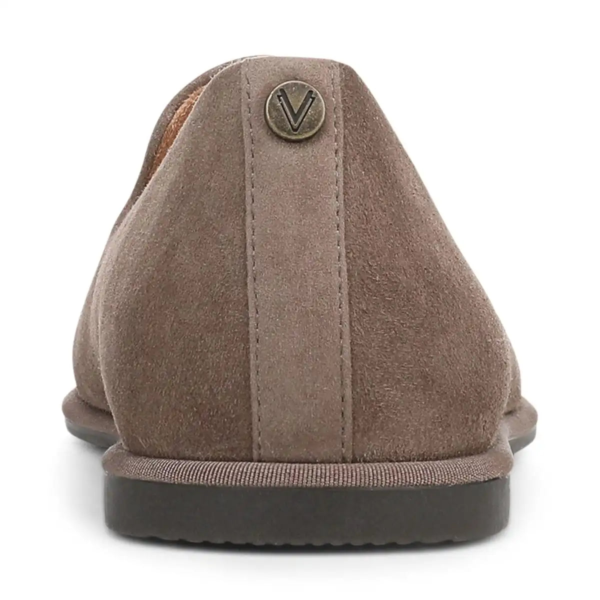 Willa 2.0 Slip on Flat Driftwood Suede