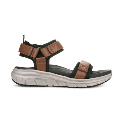 Men's Walk Max Wanderer Sandal Hazelnut Leather