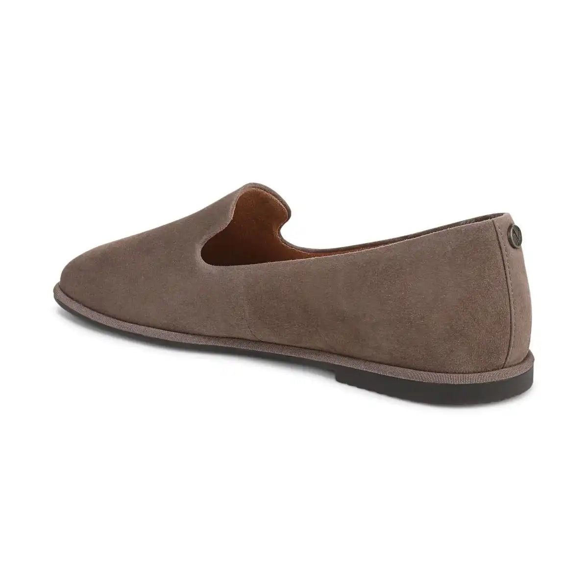 Willa 2.0 Slip on Flat Driftwood Suede