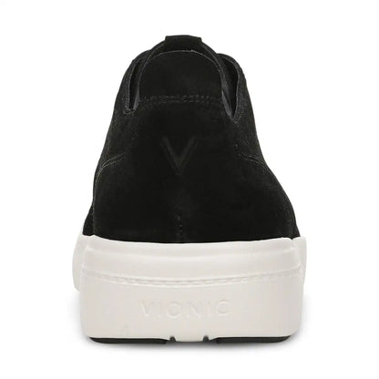 Men's Carter Oxford Lace Up Sneaker Black Suede
