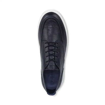 Men's Carter Oxford Lace Up Sneaker Navy Blazer Leather