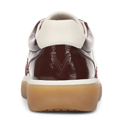 City Walk Sneaker Redwood Wine Patent