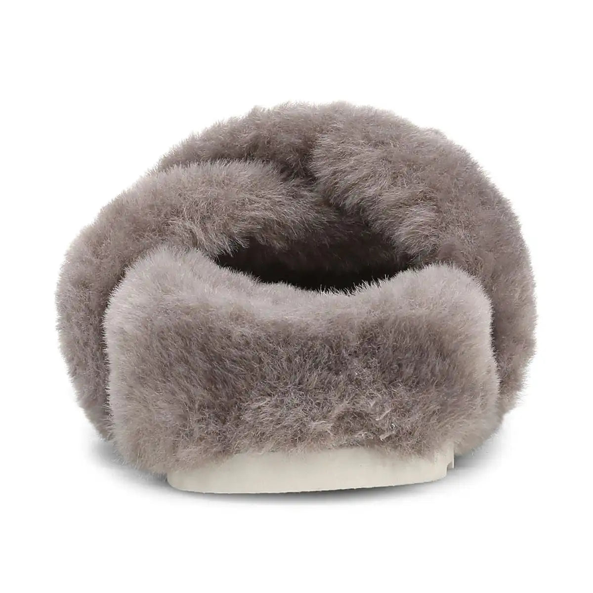 Peppa Open Toe Slipper Dark Grey