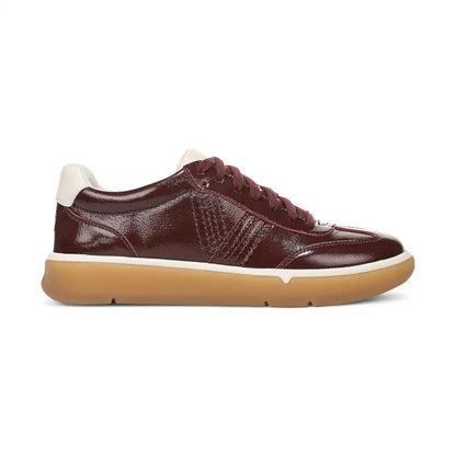 City Walk Sneaker Redwood Wine Patent