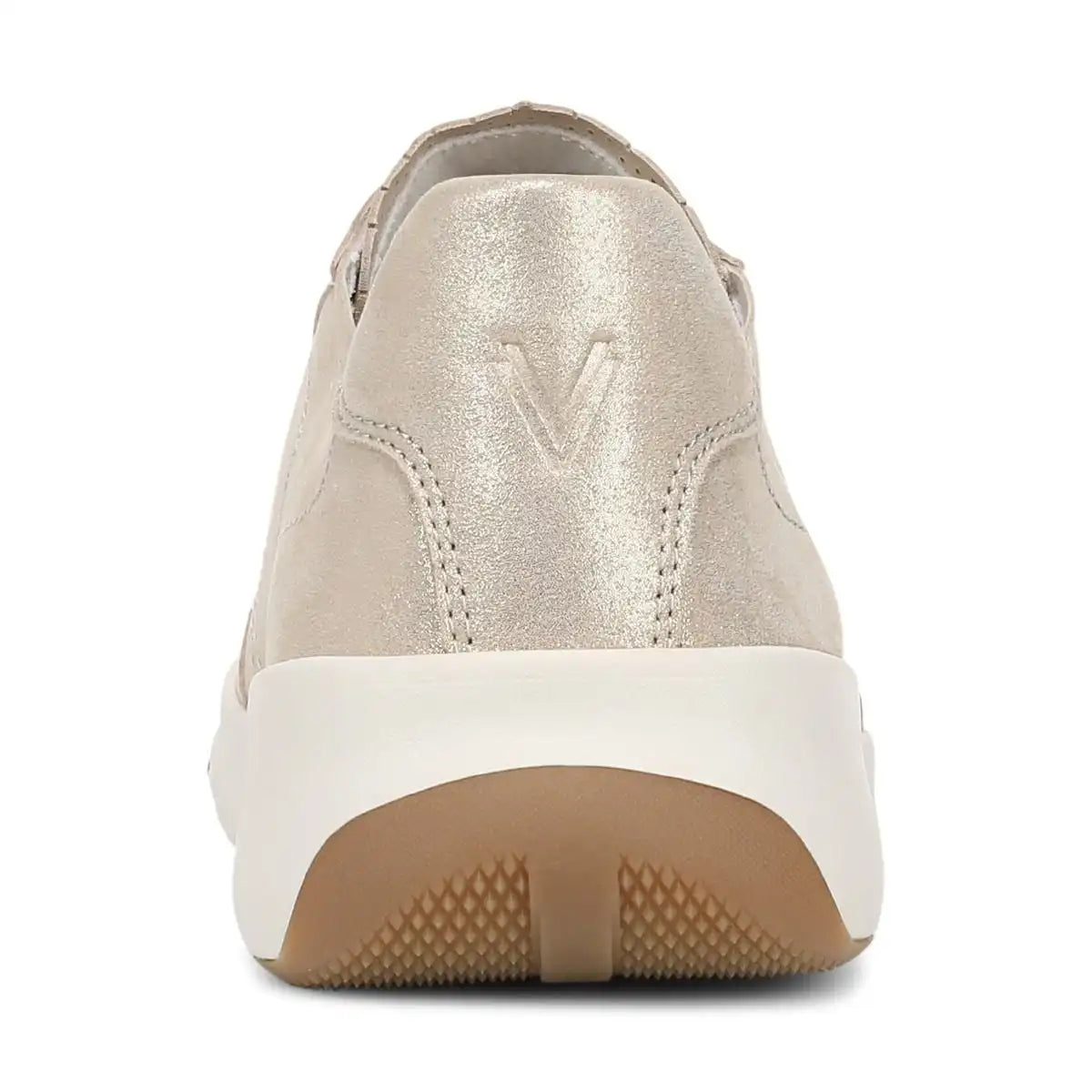 Uptown Sneaker Gold Shimmer Leather