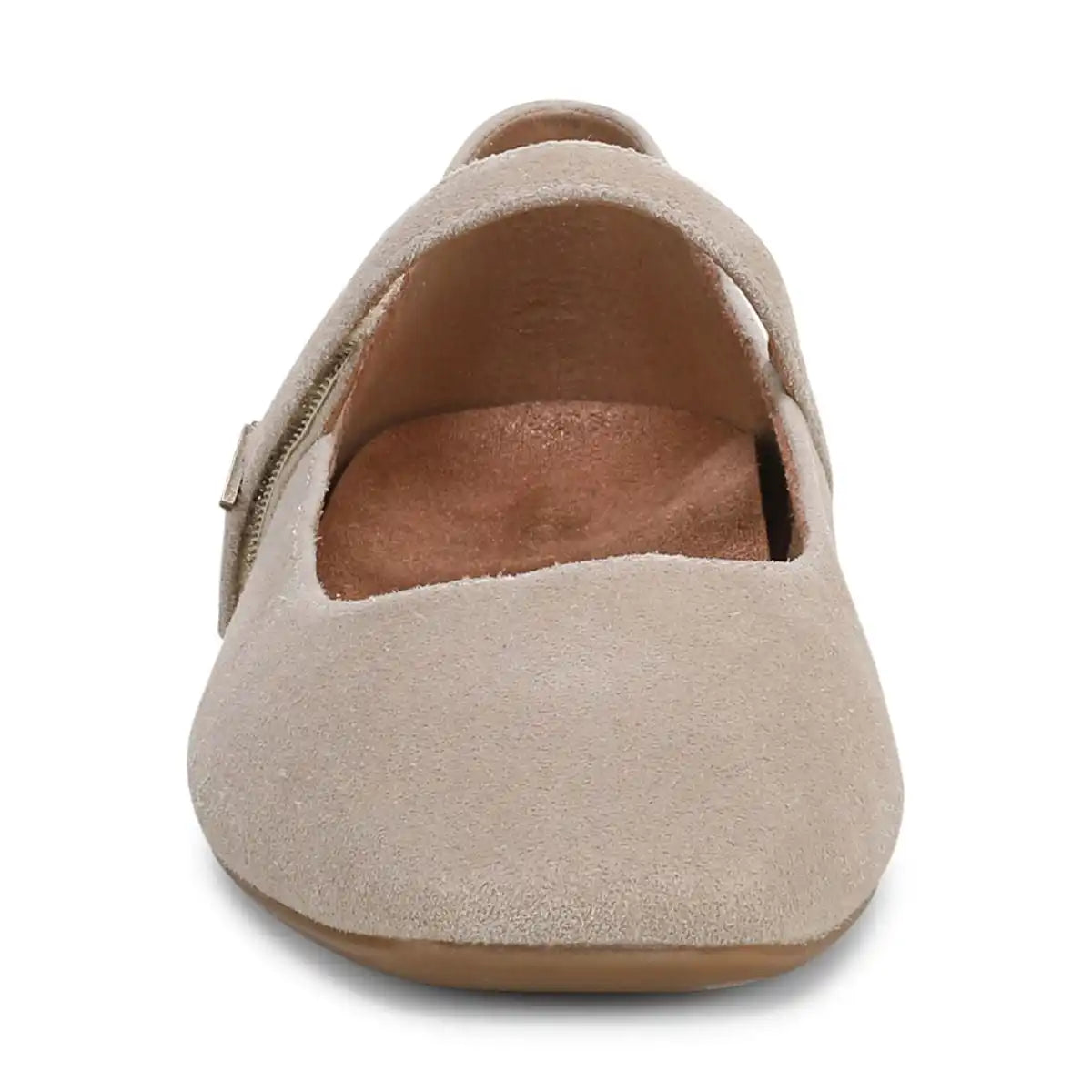 Alameda Mary Jane Flat Lucid Beige Suede