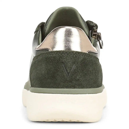 City Walk AXS Sneaker Olive Moss Leather