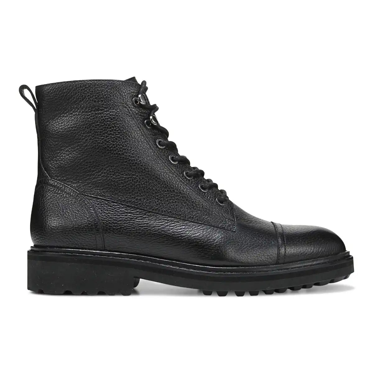 Livermore Lace Up Boot Black Leather