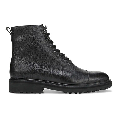 Livermore Lace Up Boot Black Leather