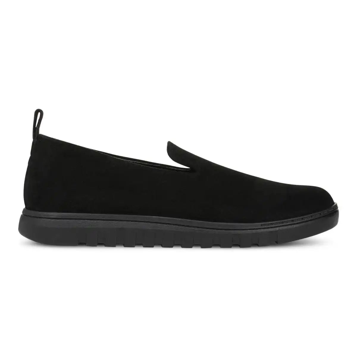 Uptown Willa Slip On Sneaker Black Suede