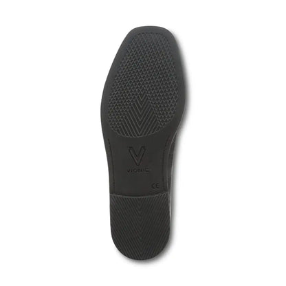 Caroll 2.0 Ballet Flat Black Leather