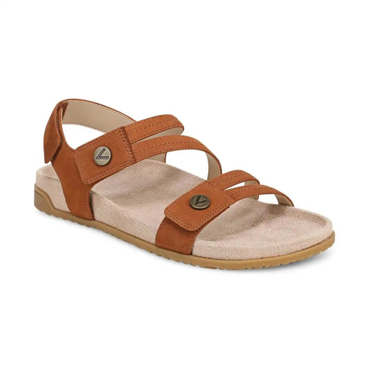 Essie Strappy Sandal Brandy Nubuck
