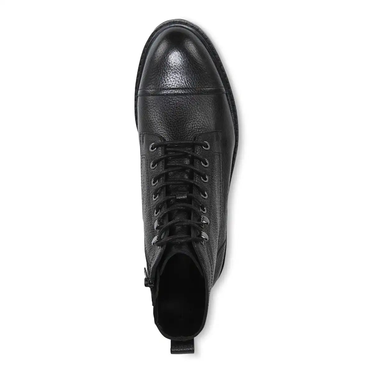 Livermore Lace Up Boot Black Leather