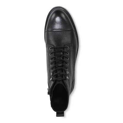 Livermore Lace Up Boot Black Leather