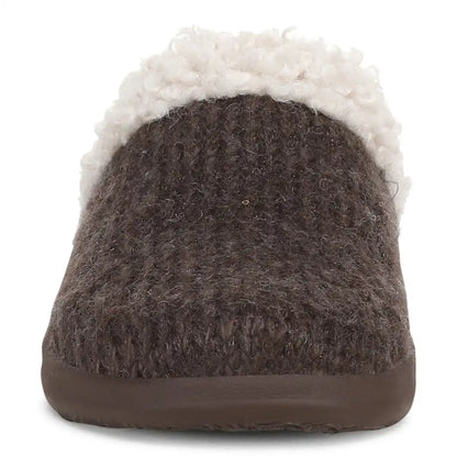 Cheyenne Mule Slipper Chocolate Metallic