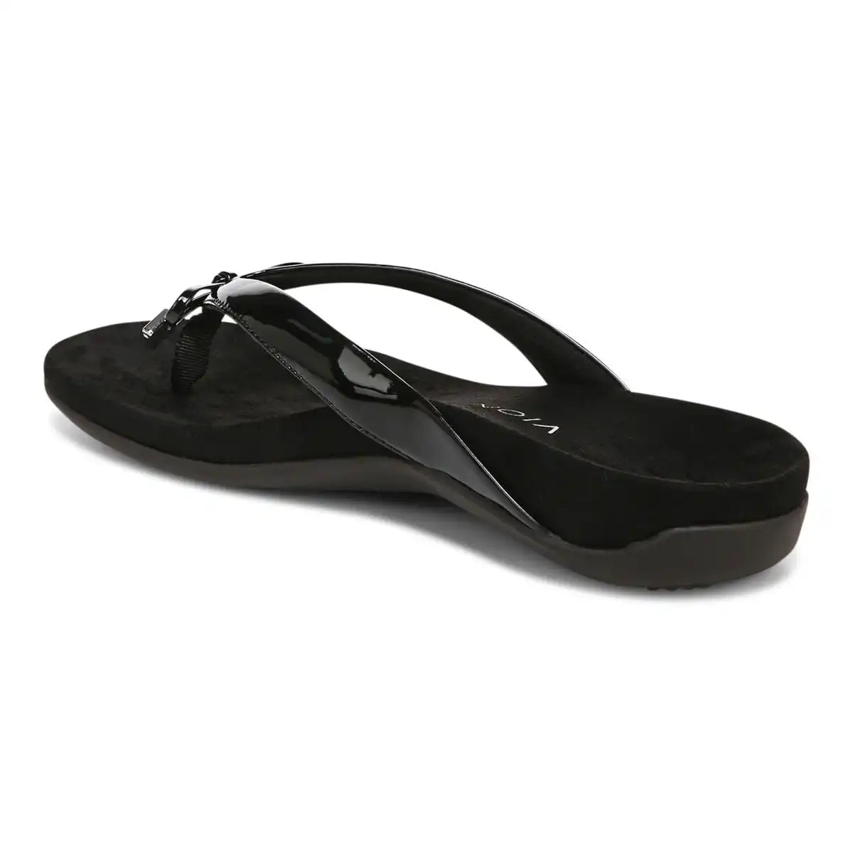 Bella Toe Post Sandal Black