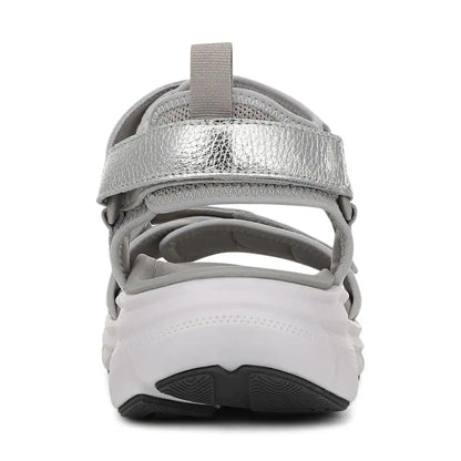 Walk Max Wanderer Sandal Silver Leather