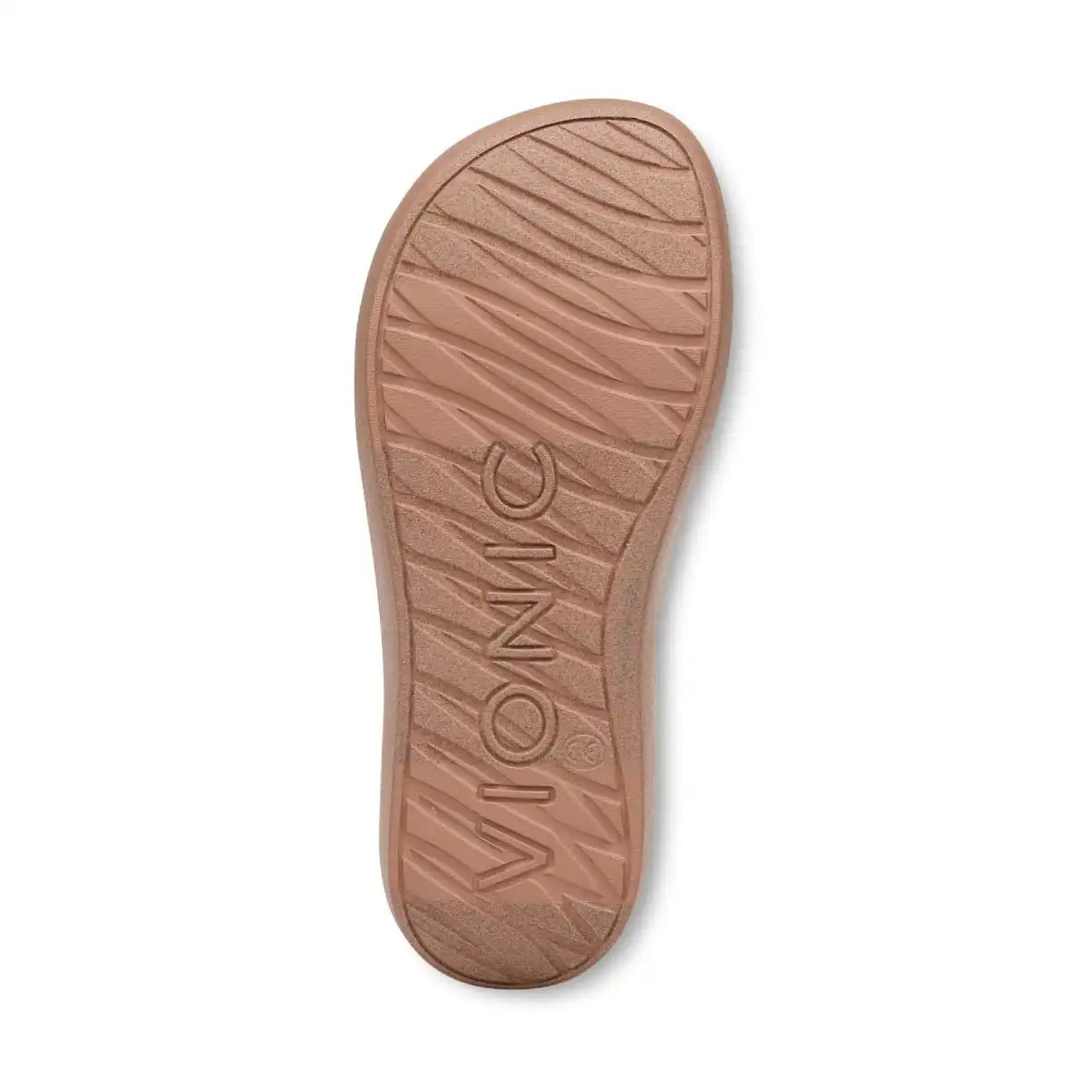 Beach Aqua Platform Toe Post Sandal Mocha Mousse