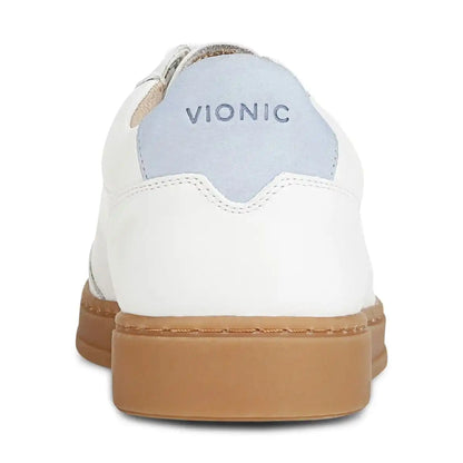 Lucas Court Lace Up Sneaker White Skyway Suede