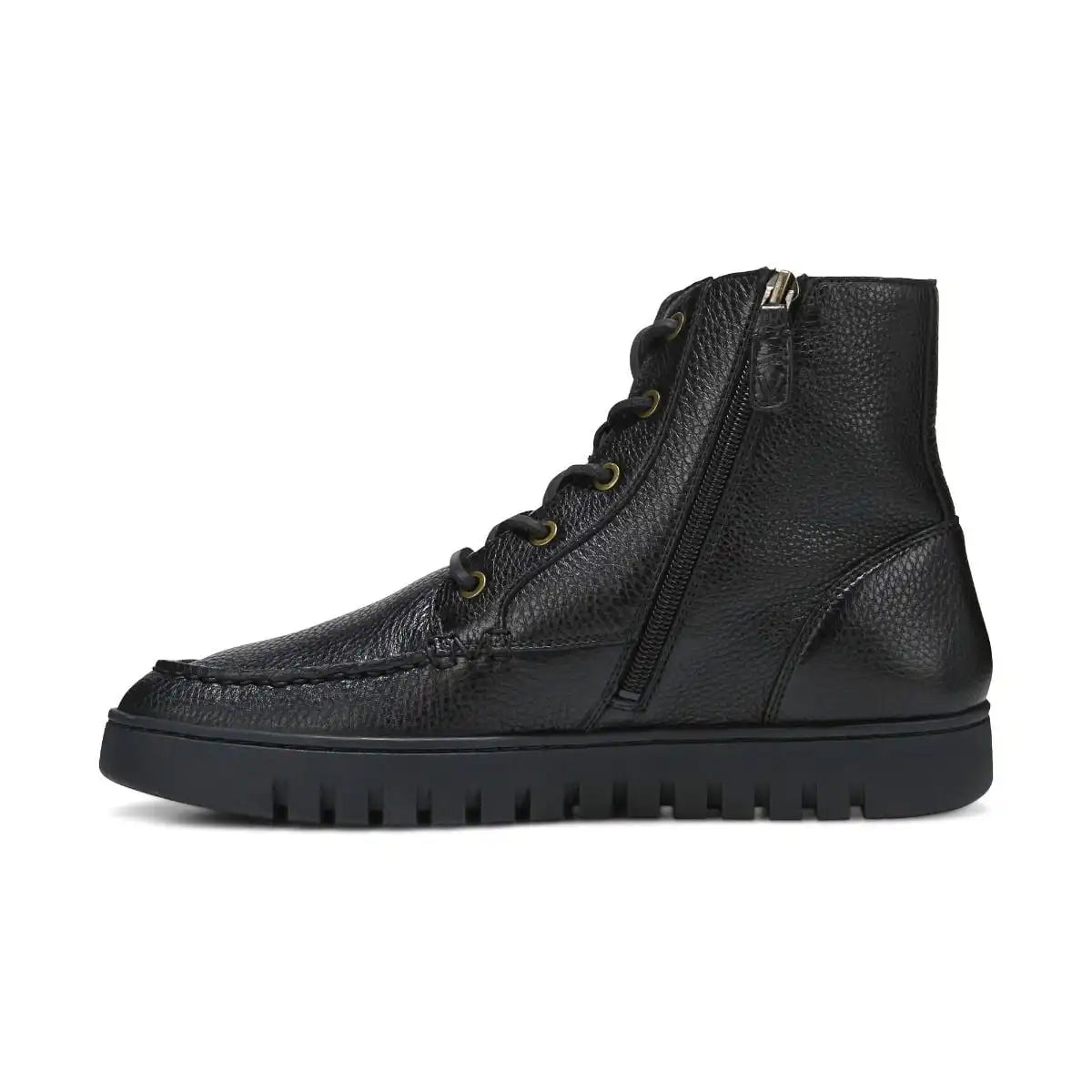 Men's Uptown Jackson Lace Up Boot Black Leather
