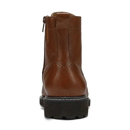 Livermore Lace Up Boot Dark Khaki Suede