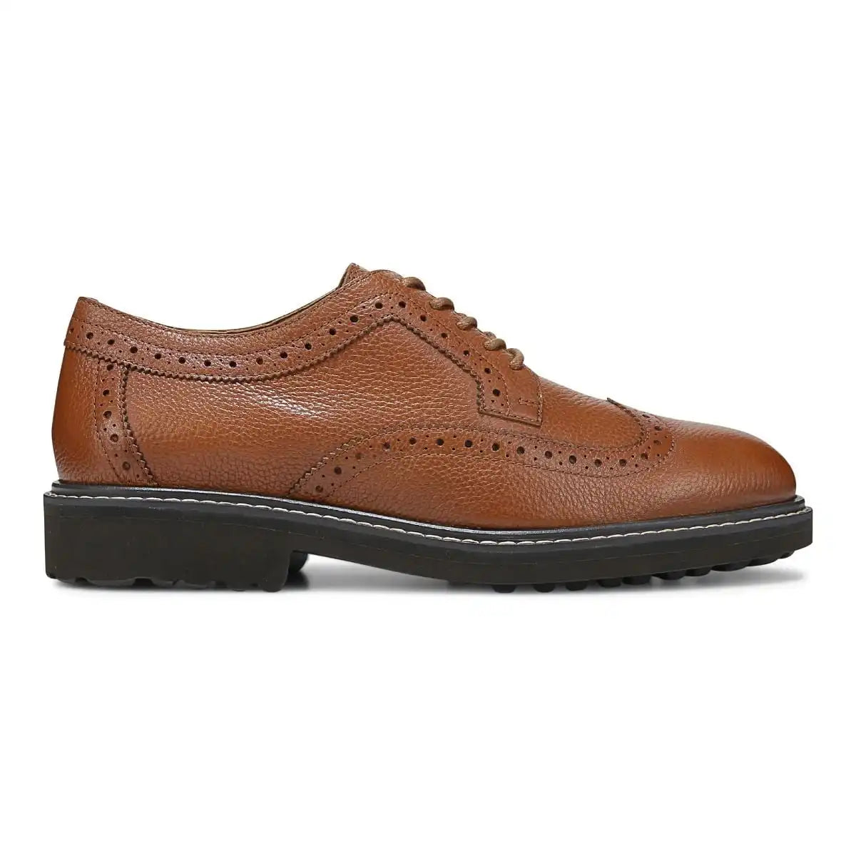 Lombard Oxford Lace Up Tan Leather